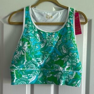 NWT XL Lilly Pulitzer Bentlee Longline Sports bra